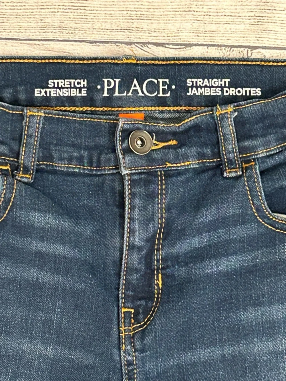 The Childrens Place blue stretch